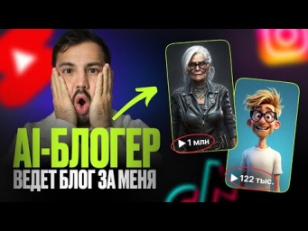 Как создать ГОВОРЯЩЕГО ИИ-АВАТАРА и набирать миллионы просмотров