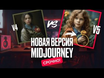НОВАЯ ВЕРСИЯ MIDJOURNEY V5. Наконец то нормальные руки и лица?!