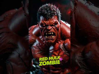 Громовержец+Зомби=??? #redhulk #marvel #dc