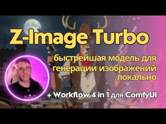 Z-Image - полный разбор быстрейшей локальной модели для изображений + воркфлоу 4 в 1 для ComfyUI