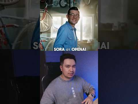первая коммерческая реклама от Sora #sora