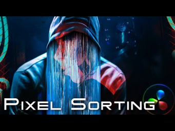 Быстрый Pixel Sorting переход в Davinci Resolve Fusion