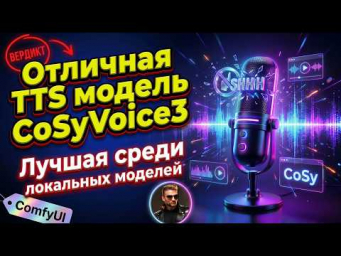 CosyVoice3 отличная TTS для озвучки текста