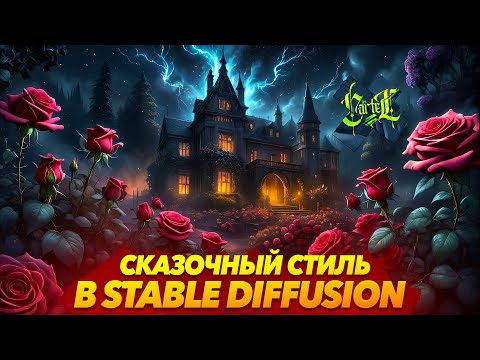 СКАЗОЧНЫЕ АРТЫ в STABLE DIFFUSION