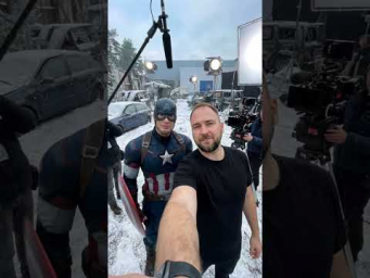 СЕЛФИ С ГЕРОЯМИ MARVEL НА СЪЕМКАХ! МЕЧТА СТАЛА РЕАЛЬНОСТЬЮ.  Инструкция в описании.