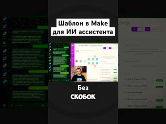 Забирай шаблон make. OpenAI в вацап, инстаграм, телеграм, авито #prideaibot #openai