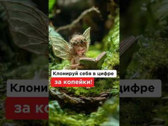Клонируй себя в цифре за копейки!