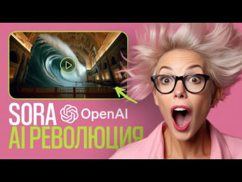 SORA &ndash; НОВАЯ нейросеть OpenAI / ЛУЧШАЯ нейросеть для создания ВИДЕО
