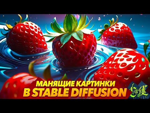 СОЧНЫЕ ДИЗАЙНЫ в STABLE DIFFUSION