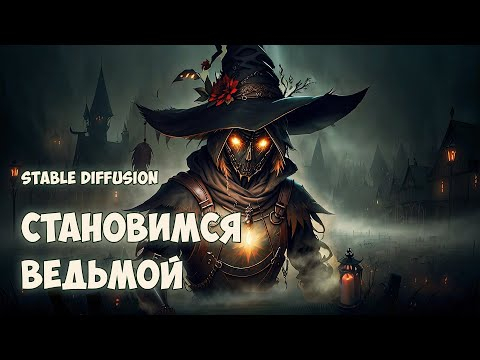Становимся ведьмой в STABLE DIFFUSION 