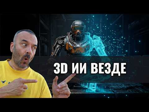ИИ забирает самую скучную работу в 3D (Тестируем Hi3D + Blender) ИИ забирает самую скучную работу в 3D (Тестируем Hi3D + Blender)