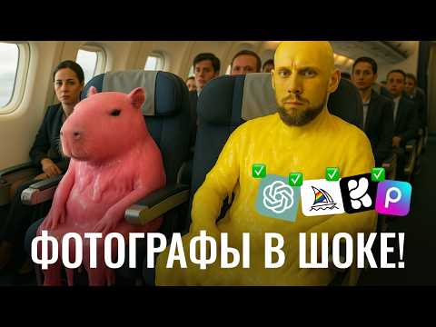 Блог без фотографа: 4 ЛУЧШИХ способа ИИ фотосессии! MidJourney ChatGPT Krea