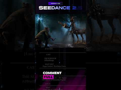 Seedance 2.5 - SYNTX - Полный КУРС 2026 СКОРО!