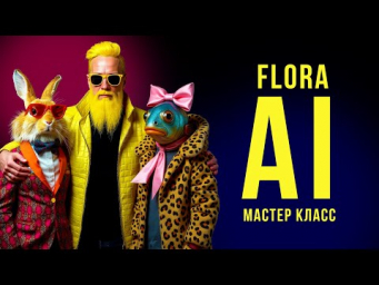 Первый полный обзор Flora AI! ComfyUI уходит в прошлое! Все модели и удобный интерфейс на борде!