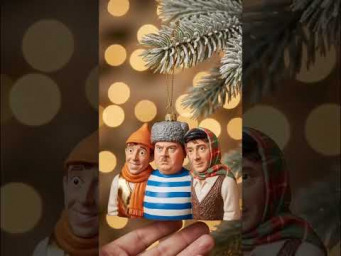 Новогодние игрушки. #ии #нейросети