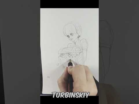 Скетчинг, рисование карандашом. #shorts  #artwork  #sketch