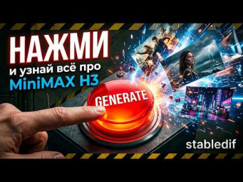 MiniMaxH3 практический гайд, low vram, ускорение генерации, качество видео
