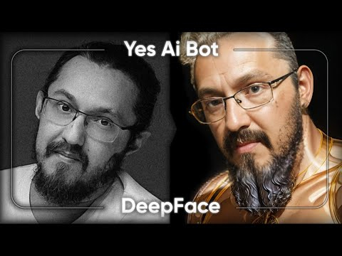 Замена лиц Deepfake онлайн бот Stable Diffusion: DeepFace