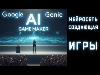 Genie - нейросеть создающая ВИДЕОИГРЫ ! Разработка от Google DeepMind.