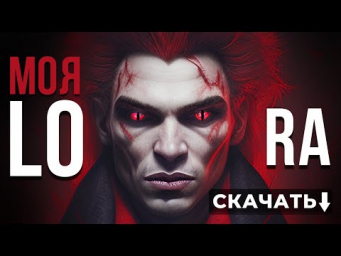 Загрузил свою LOra На Civitai. Dark-Red-Vampire