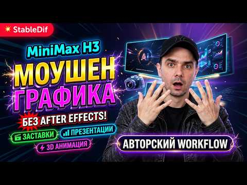 MiniMax H3 - Motion Graphics (моушен графика)