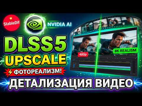 DLSS 5 для видео апскейла