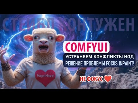 Не работает Focus inPaint? РЕШЕНИЕ проблемы Конфликты нод в ComfyUI Не работает Focus inPaint? РЕШЕНИЕ проблемы Конфликты нод в ComfyUI