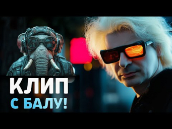 Создал новый клип при помощи нейросетей с басистом группы КОРОЛЬ И ШУТ