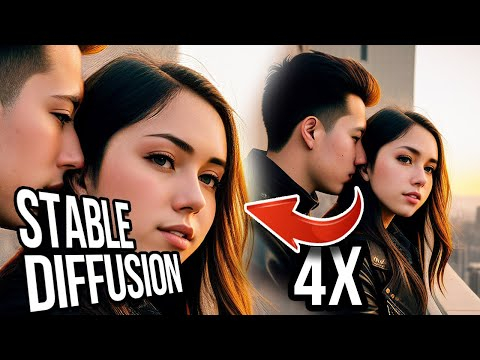 Stable diffusion Как увеличить Upscale изображения без потери качества. Stable diffusion Как увеличить Upscale изображения без потери качества.