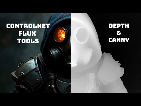 ControlNet Flux Tools  Flux Canny  Flux Depth