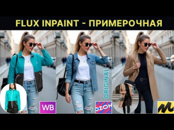 Flux Inpaint  Виртуальная примерочная
