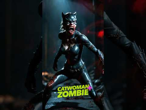 Женчина Кошка+Зомби=??? #catwoman #marvel #dc