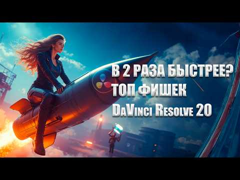 DaVinci Resolve 20: Топ-функции для быстрого монтажа
