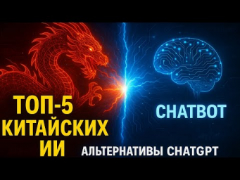 Лучшие БЕСПЛАТНЫЕ КИТАЙСКИЕ альтернативы ChatGPT. ТОП-5.
