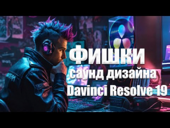 Топ фишек саунд дизайна в Davinci Resolve 19