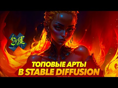 ТОП АРТЫ в STABLE DIFFUSION