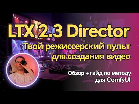 LTX 2.3 Director - это как Wan 2.2 SVI только для модели LTX. Разбираемся хорошо или плохо или как? LTX 2.3 Director - это как Wan 2.2 SVI только для модели LTX. Разбираемся хорошо или плохо или как?