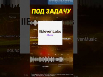 Создал Музыку в ElevenLabs Music в Syntx