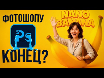 Nano Banana &mdash; убийца Photoshop? Проверка Нейросети от Google AI