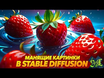 СОЧНЫЕ ДИЗАЙНЫ в STABLE DIFFUSION