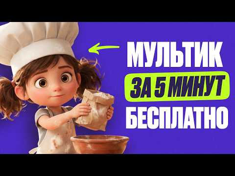 Как БЕСПЛАТНО создать мультфильм в нейросетях / ПОШАГОВЫЙ способ для новичков Как БЕСПЛАТНО создать мультфильм в нейросетях / ПОШАГОВЫЙ способ для новичков
