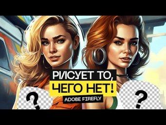 Испытал НЕЙРОСЕТЬ Adobe Firefly: GENERATIVE FILL