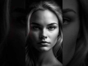 Midjourney 4 vs Midjourney 5 Alpha: Сравнение качества генерации фотопортрета #shorts