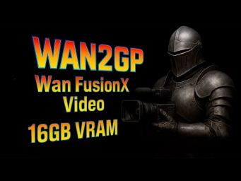 WAN2GP - Wan FusionX, Lora, Wan Vace, Mask редактор. Бесплатный курс