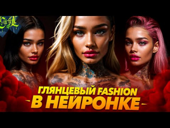 Без камеры, Без фотостудии, Без модели. Модные глянцевые фото в нейросети!