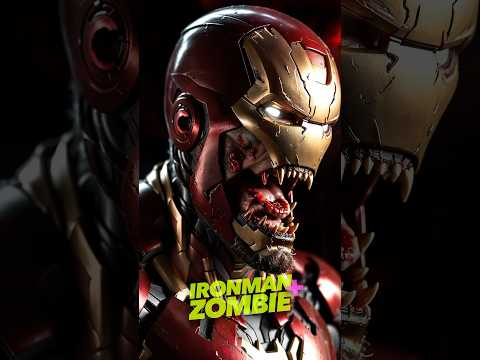 Железный человек+Зомби=??? #ironman #marvel #dc
