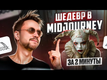 Что писать Midjourney?Как создать БЕЗУМНОЕ искусство за 2 минуты!