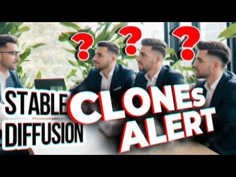Клоны и Близнецы в Stable diffusion Что делать?