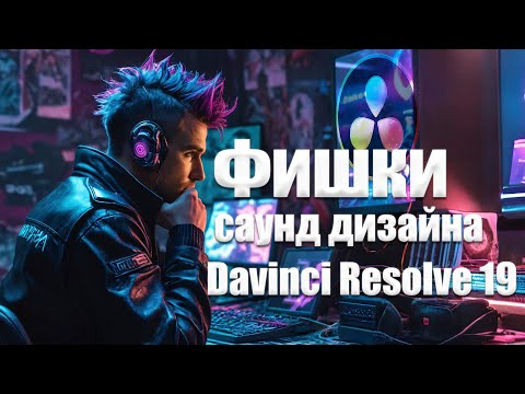 Топ фишек саунд дизайна в Davinci Resolve 19
