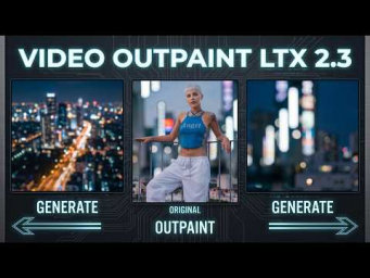 Outpaint Video LTX 2.3